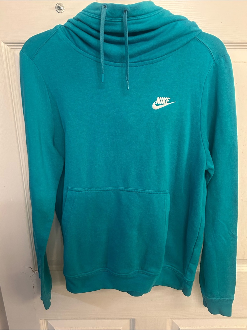 Nike womens Teal Pullover Hoodie